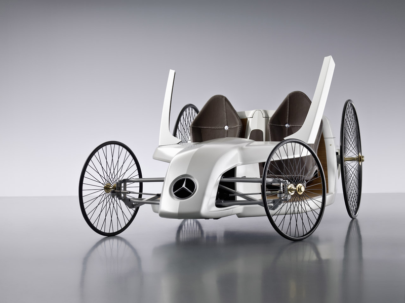 Illustration for article titled Mercedes F-CELL Roadster: Hydrogen-Powered Buggy Concept